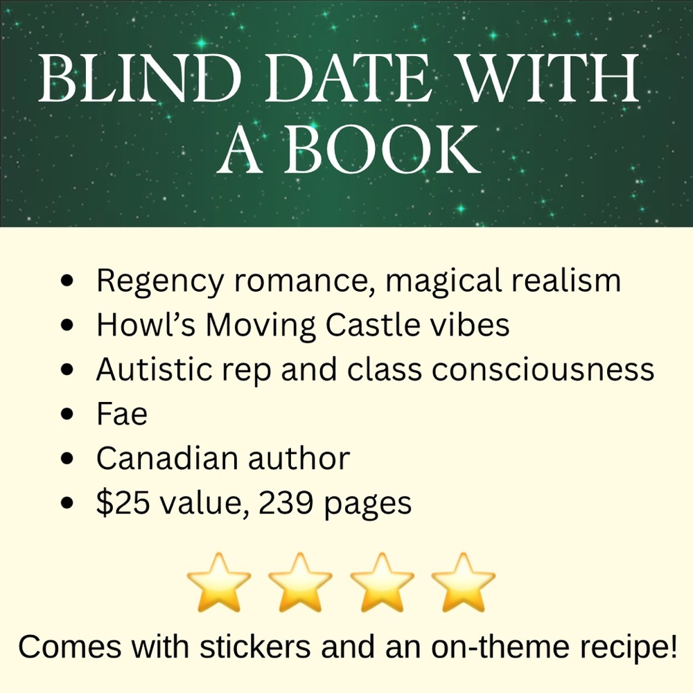 Blind Date With a Book - Regency romantasy